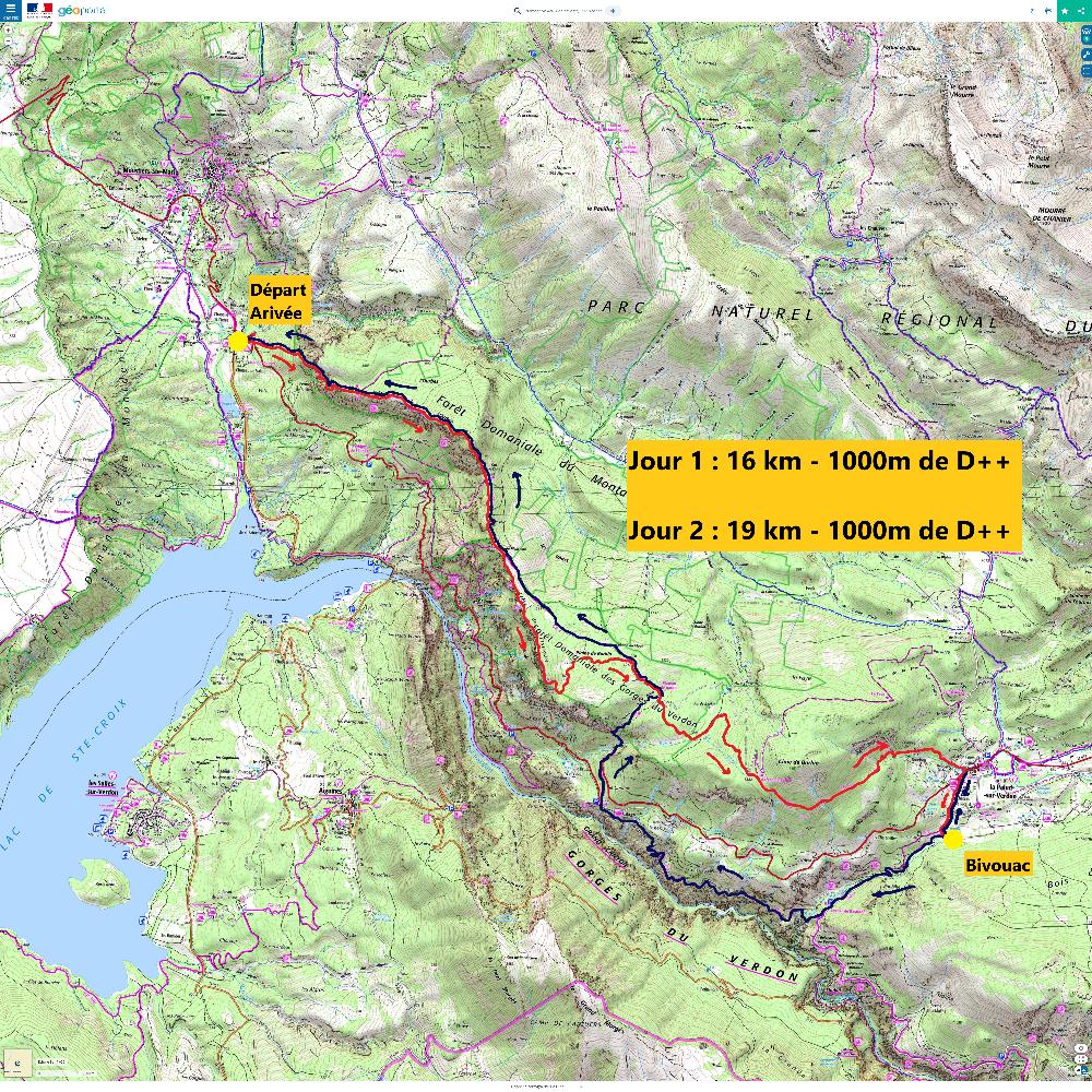 Récit + liste] 2 jours dans les Gorges du Verdon - 23 et 24 mai 2020 /  Retours du terrain / Le forum de la randonnée légère ou ultra-légère !