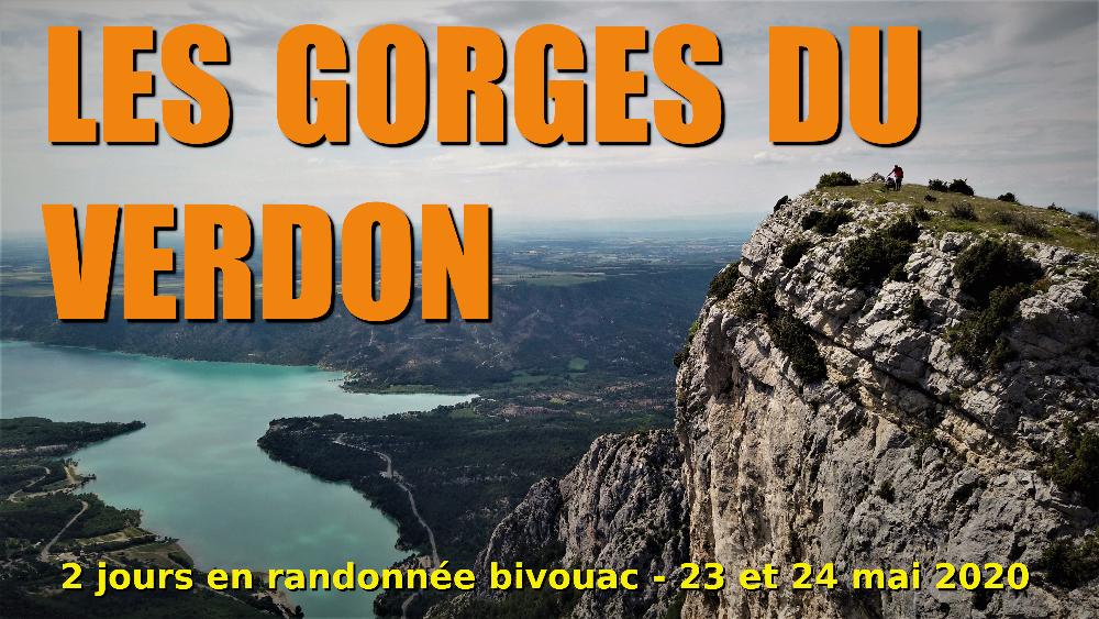 Récit + liste] 2 jours dans les Gorges du Verdon - 23 et 24 mai 2020 /  Retours du terrain / Le forum de la randonnée légère ou ultra-légère !