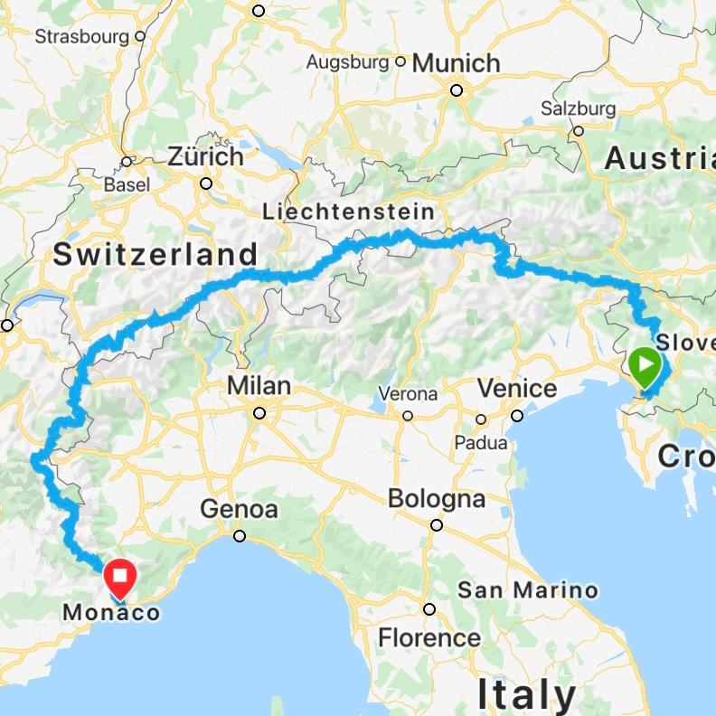 Récit + liste] Arc alpin en couple de Trieste à Menton - 1800km, 60j /  Retours du terrain / Le forum de la randonnée légère ou ultra-légère !